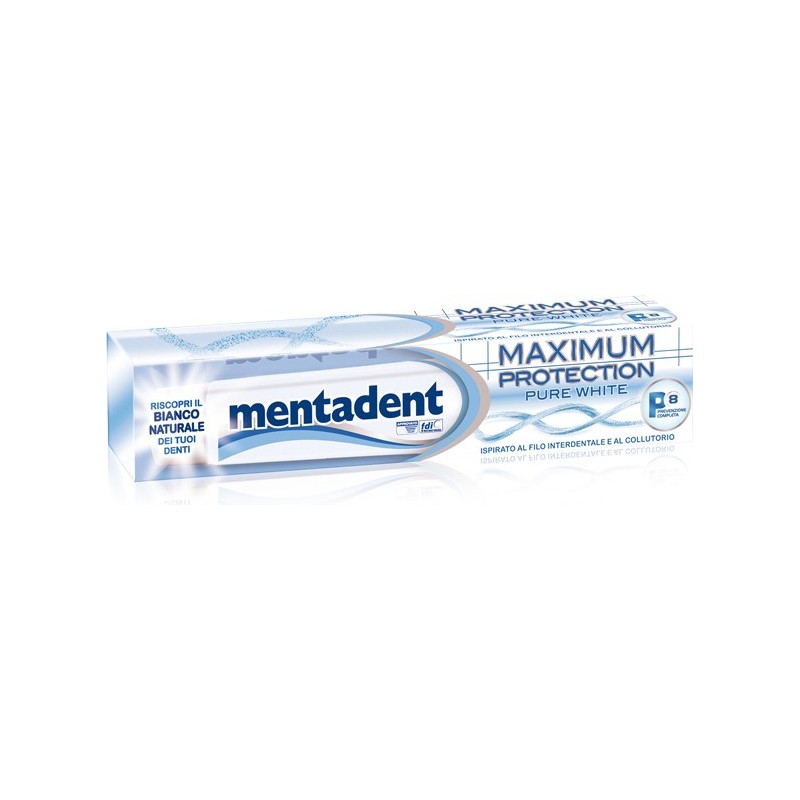 Mentadent - Toothpaste Whitening Maximum Protection 75 Ml