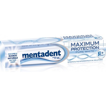 Mentadent - Toothpaste Whitening Maximum Protection 75 Ml