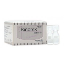 Rinorex Aerosol with Bicarbonato 25 vials 3 ml