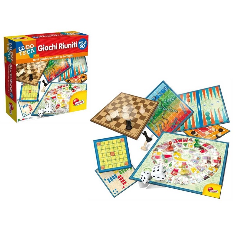 Giochi riuniti + di 60 ludoteca