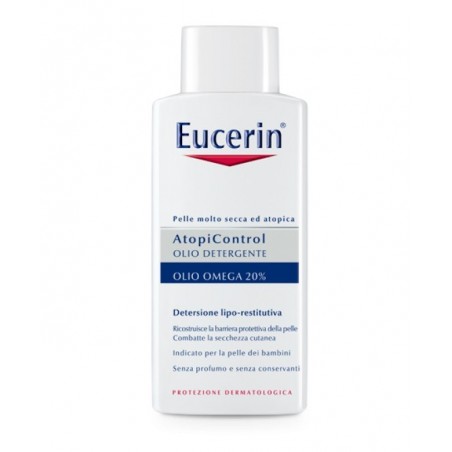 Aanpassing vieren kussen EUCERIN - Atopicontrol Omega 20% - Cleansing Oil 400 Ml