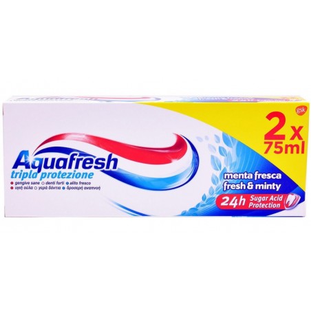 aquafresh freshmint triple protection