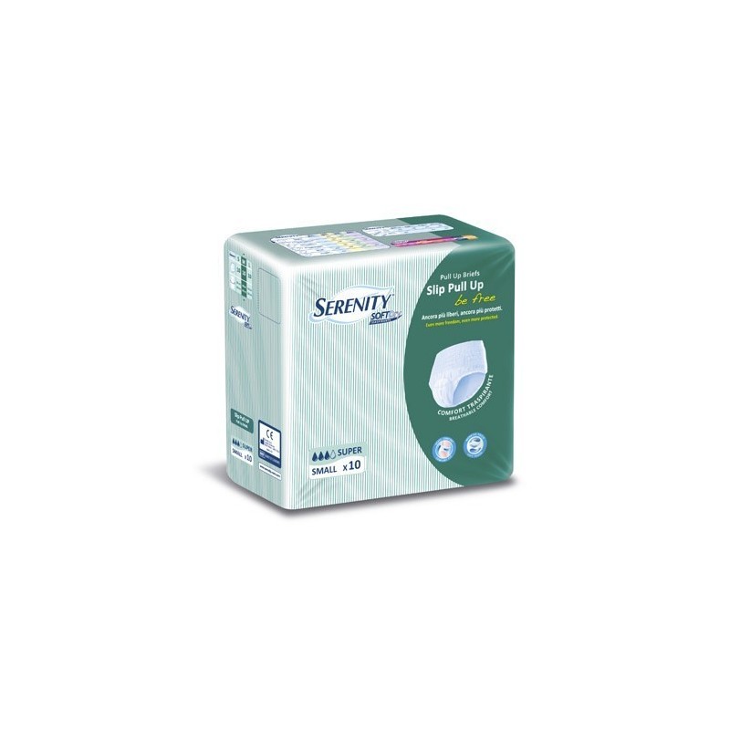 SERENITY - Serenity Soft Dry Pants Be Free S Super 10 Diapers