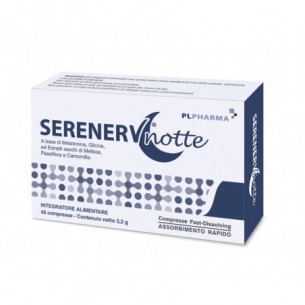 serenerv notte - sleep aid supplement 40 tablets