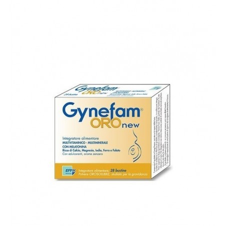 EFFIK ITALIA - Gynefam Gold New 28 Sachets - Useful Supplement For Pregnancy