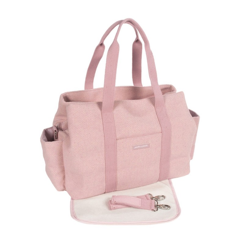 PASITO A PASITO - Bohemian - Pink Changing Bag