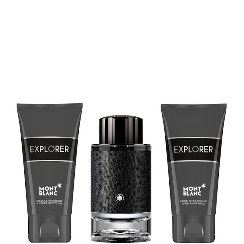 Montblanc Montblanc Explorer Set Edp 100 Ml After Shave Balm Shower Gel