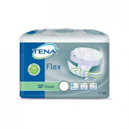 Sprong Overjas weer TENA - Flex Super - 30 Diapers With Large Belt