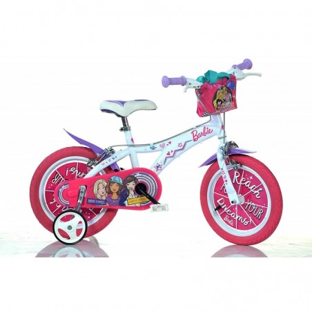 DINO BIKES Barbie Kids Bicycle 14 Inch