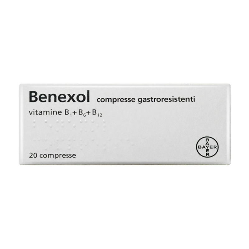 verjaardag esthetisch zone Bayer - Benexol Vitamin b1,b6 E b12 Drug - 20 Tablets