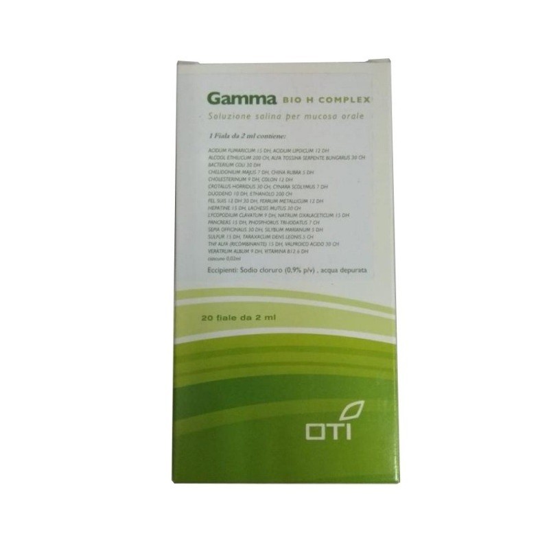 OTI - Gamma Bio h Complex - homeopathic remedy 20 vials