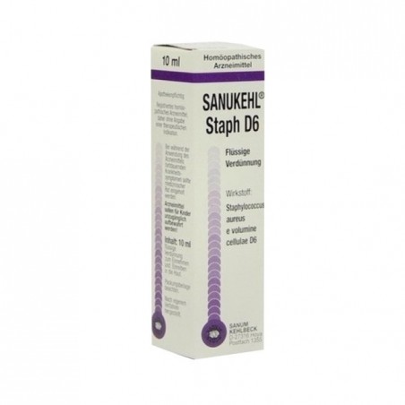 SANUM - Sanukehl Staph D6 - homeopathic remedy 10 ml drops