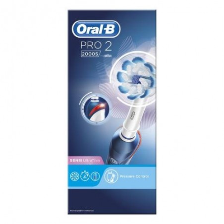 schuifelen gijzelaar basketbal Braun Oral-b - pro2 2000s Ultrathin - Electric Toothbrush