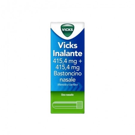 VICKS - Inhaler 415.4 Mg + 415.4 Mg - Decongestant - 1 Nasal Stick
