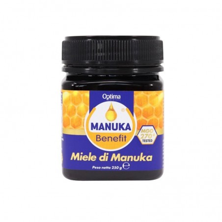 OPTIMA NATURALS - Manuka Benefit Manuka honey Mgo 270+ Lung Health Supplement 250g