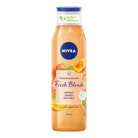 NIVEA - Fresh Smoothies Apricot Mango - Refreshing Shower Gel 300