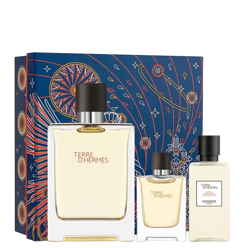 HERMES - Terre D'Hermes Gift Box - Eau De Toilette + Minisize + Aftershave  Lotion