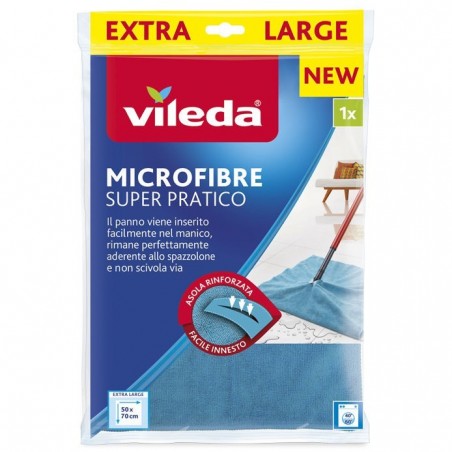 VILEDA - Microfibre Super Pratico - Microfiber Floor Cleaning Cloth