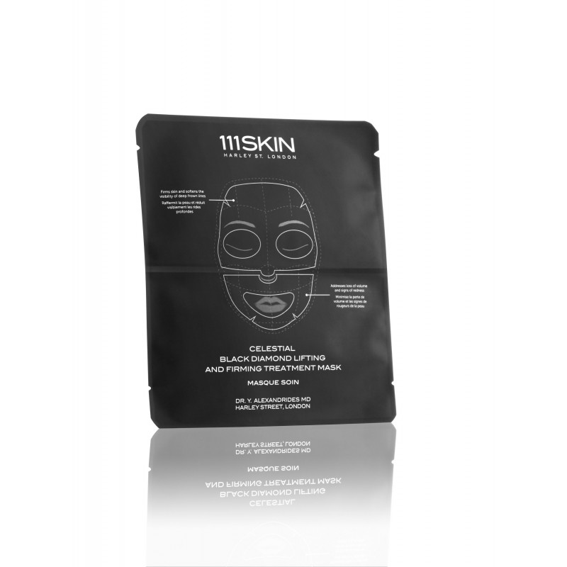 111 SKIN - Celestial black diamond - set anti-aging facial mask 31 ml