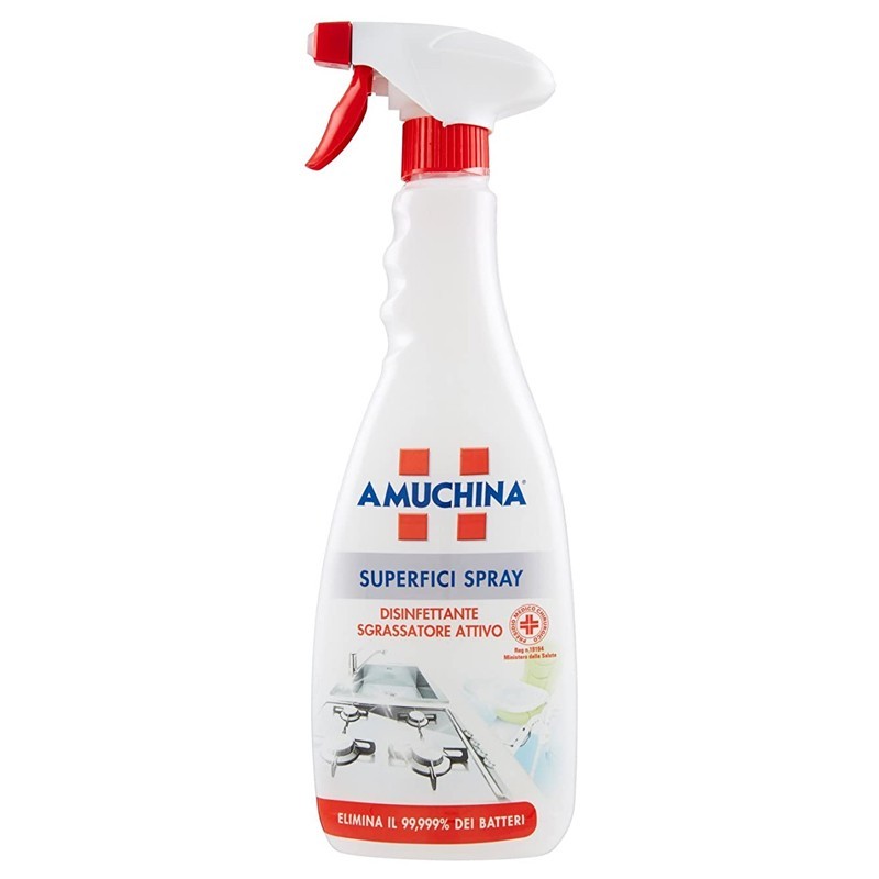 Amuchina - Disinfectant Degreaser Spray For Surfaces 750 Ml