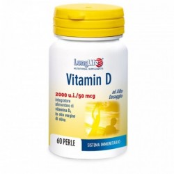 Vitamin D 2000Ui Vitamin D3 supplement 60 Pearls