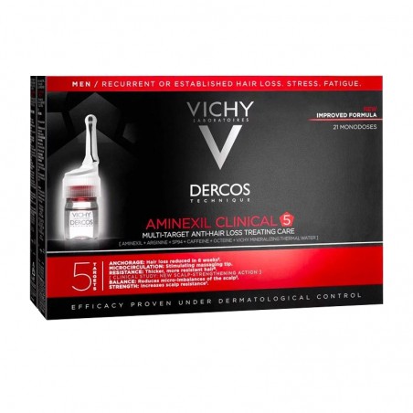 Vichy - Dercos Aminexil Intensive 5 For Hair Loss 42vials