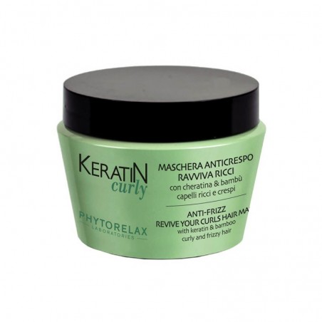 PHYTORELAX - Keratin Curly - Anti-Frizz Mask Revives Curls 250 ml