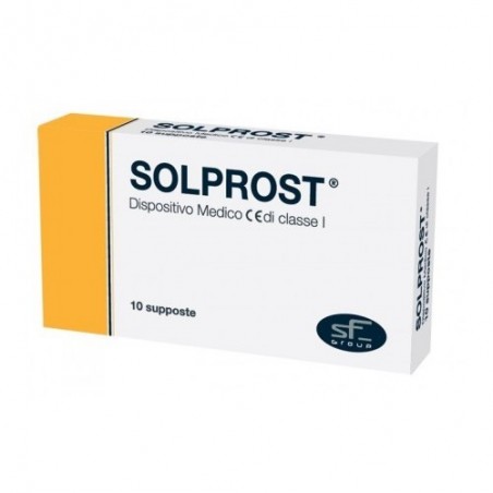 SF GROUP - Solprost - Male health medical device 10 suppositories