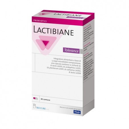 Biocure - Supplement Lactibiane Tolerance Probiotic 30 Capsule