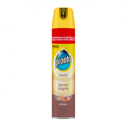 PRONTO - Classic Wood Spray - Polishes And Protects Your Surfaces 300 Ml