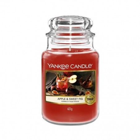 Yankee Candle Apple & Sweet Fig Giara Grande 623g