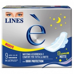 LINES - Cotone - 16 Day Anatomical Sanitary Pads