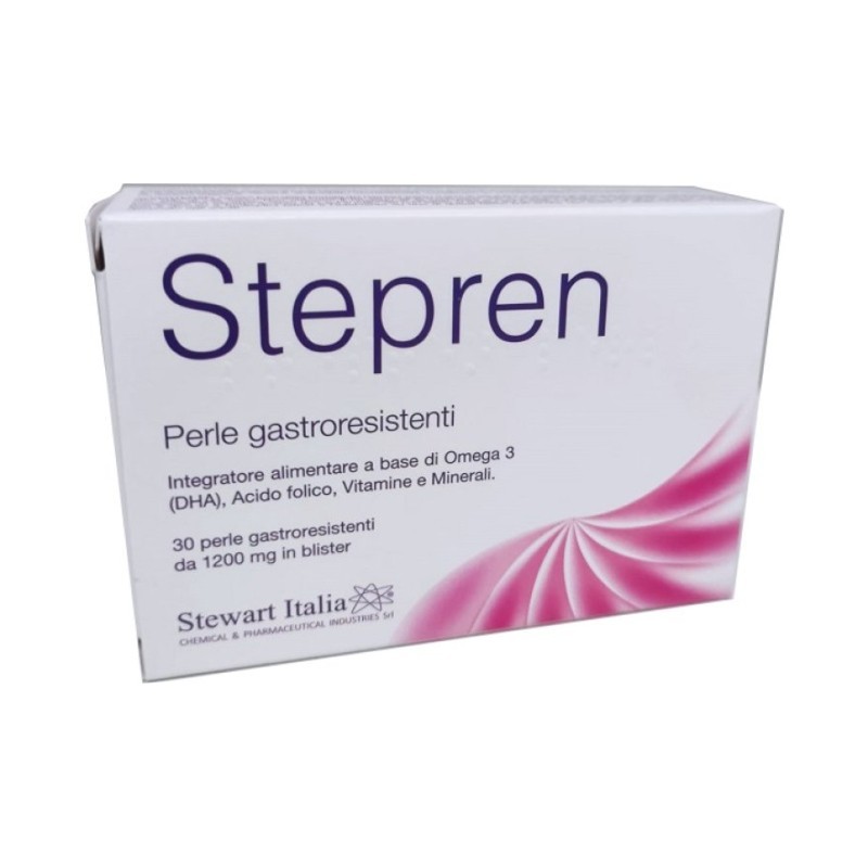 STEWART ITALIA - Stepren - Pregnancy Supplement 30 Pearls