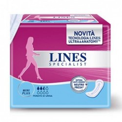 LINES - Cotone - 16 Day Anatomical Sanitary Pads