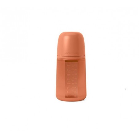 SUAVINEX - Selection Color Essence - Silicone Baby Bottle 240 Ml Sunset  Orange