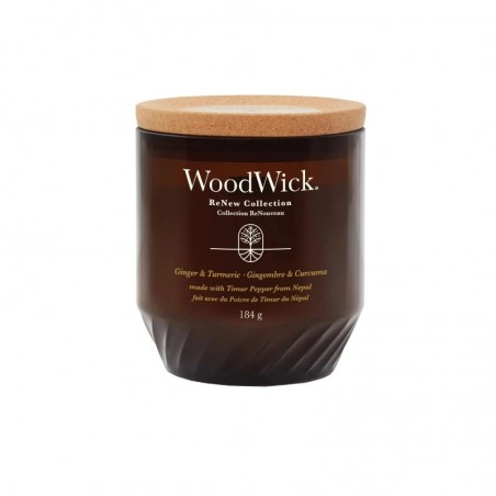 WOODWICK - Renew Collection Ginger & Tumeric - Scented Candle 184 g