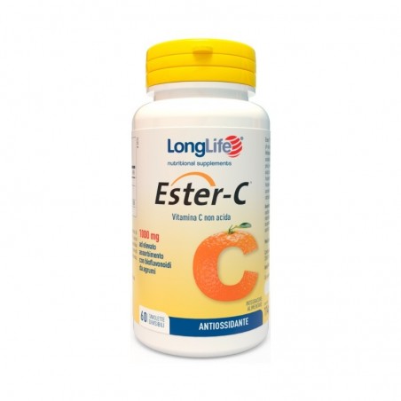 LONGLIFE - Ester-C - Vitamin C Supplement 60 Tablets