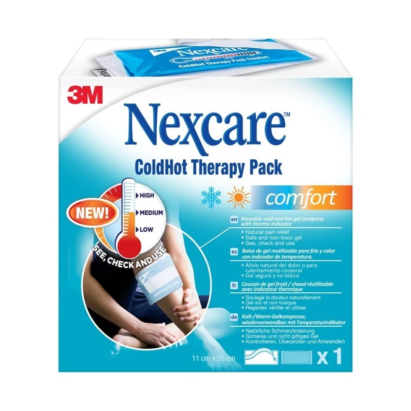 NEXCARE - ColdHot Terapy Pack Comfort - Thermotherapy Cushion 11 X 26 Cm