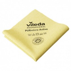 PURmicro Active - 5 microfiber cloths - Yellow