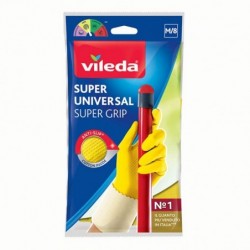 Super Universal Super Grip Latex Gloves Size M