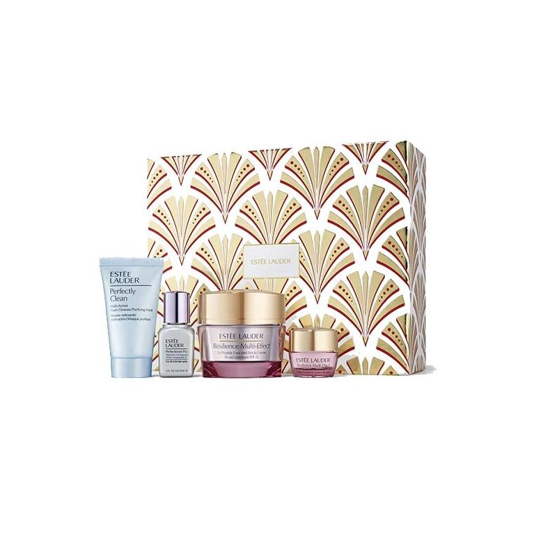 ESTEE LAUDER - Resilience Moisturizer Holiday Skincare - Anti-aging Routine Set