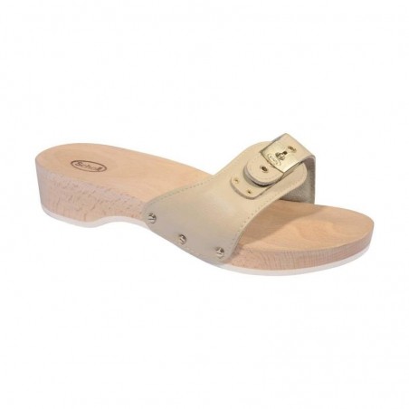 SCHOLL - Pescura Heel Original Clogs - Size 39 Sand