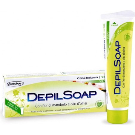 DEPILSOAP - Body Hair Removal Cream Almond Blossom For Normal Skin 150 Ml