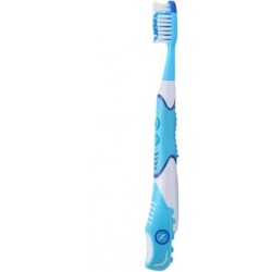 Toothbrush Manual Del Fan Of Naples Sonico Color White And Blue