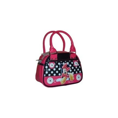 KARACTERMANIA - Borsa Bambina Con Manici Minnie Button Piccola 23X15Cm